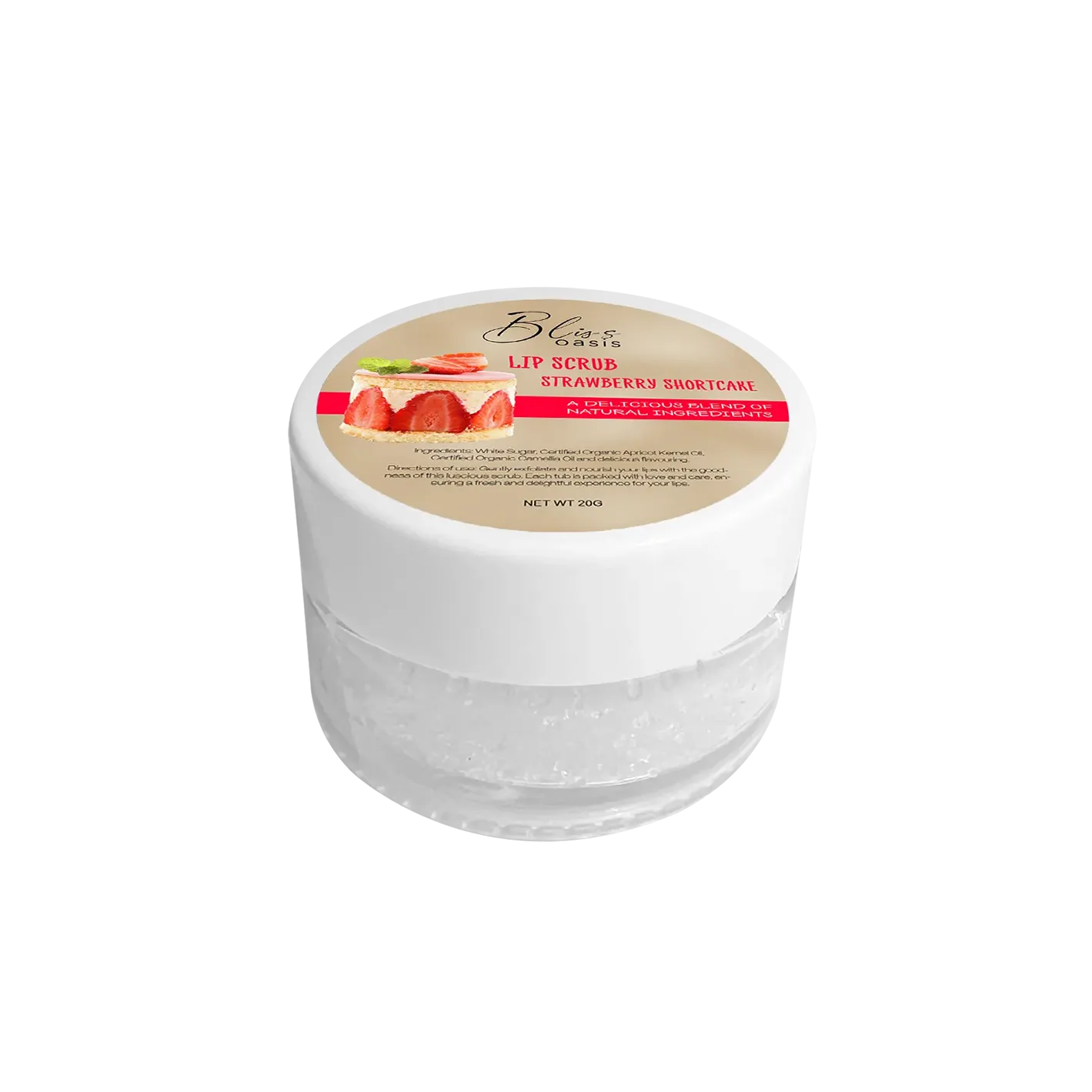 Bliss Strawberry Shortcake Lip Scrub