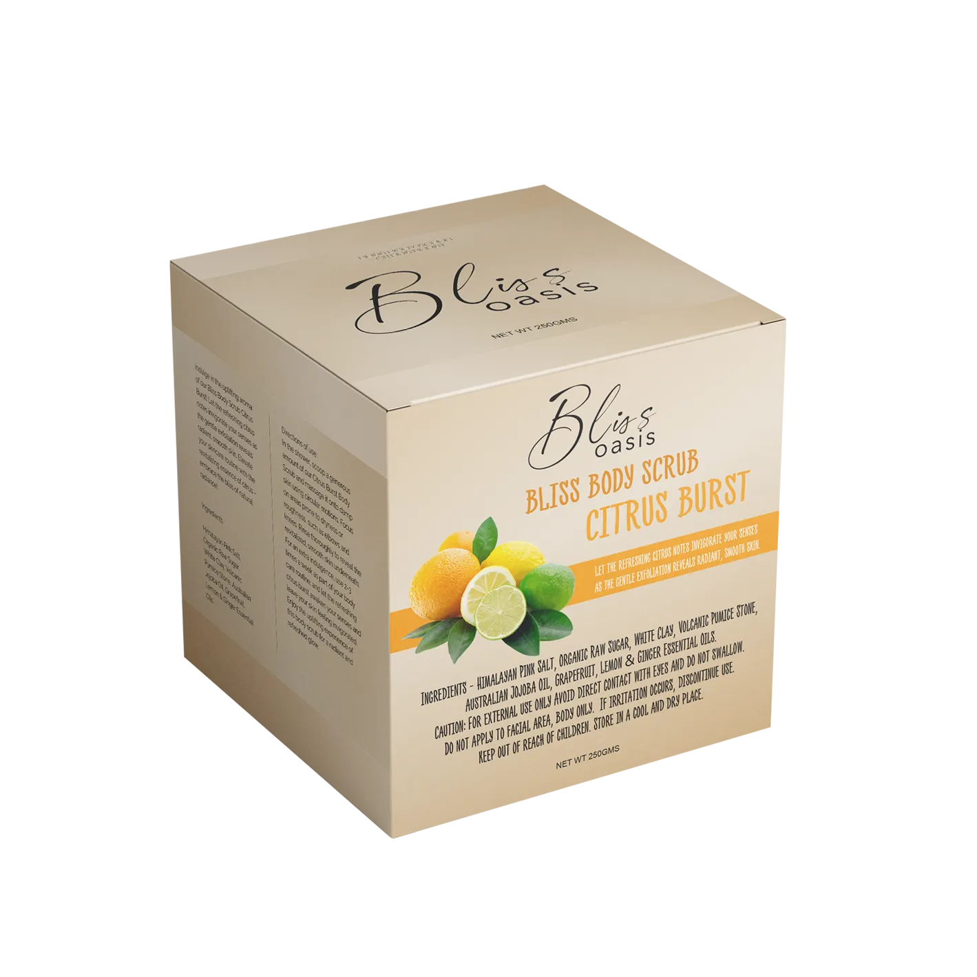 Bliss Body Scrub Citrus Burst