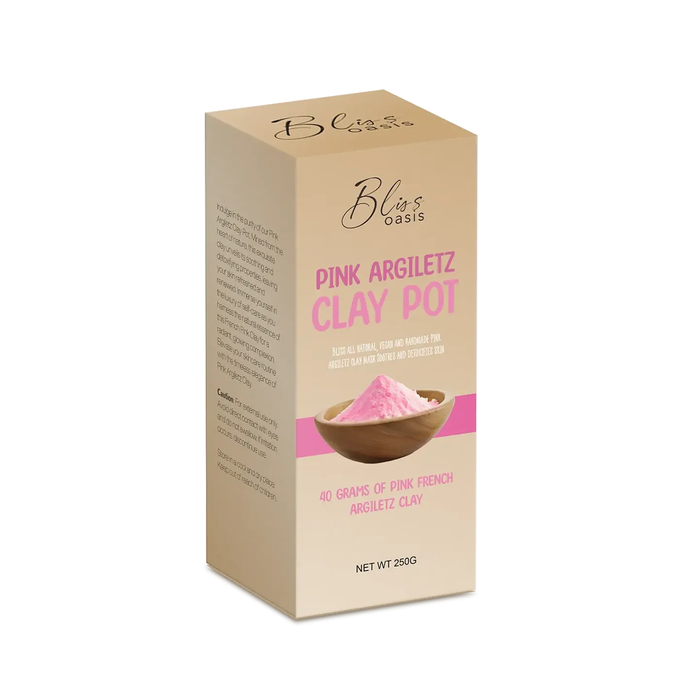 Bliss Pink Argiletz Clay Pot