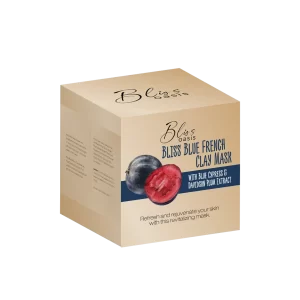 blue French clay mask